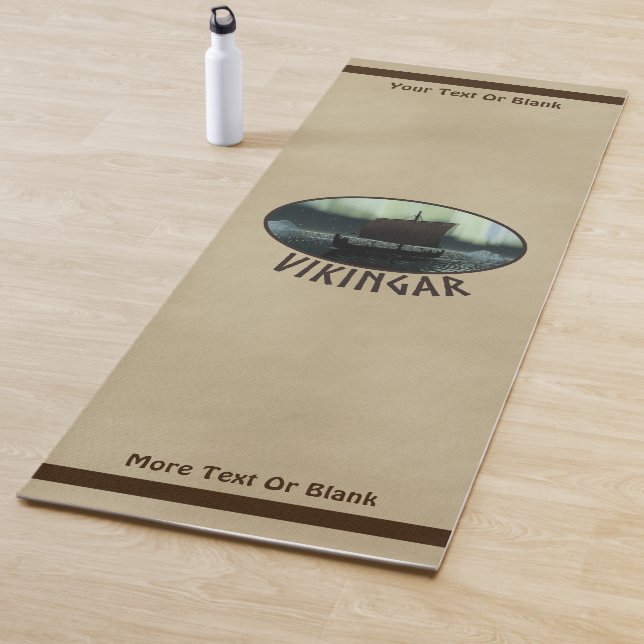 Tapete De Yoga Viagem de navio sob luzes de Norte (In Situ)