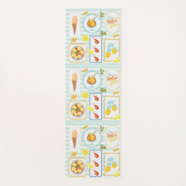 Tapete De Yoga Víblias de Verão do Mediterrâneo