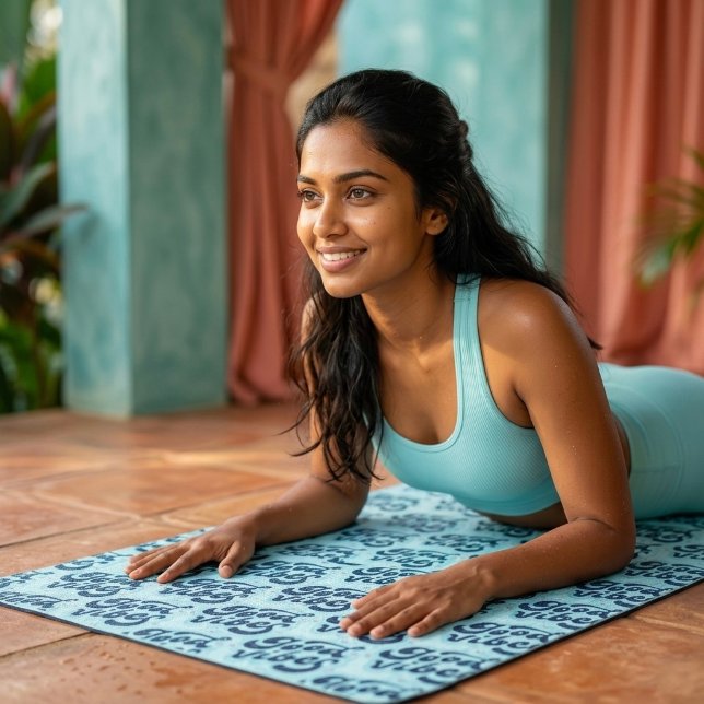 Tapete de Yoga Vibrações Boas (Criador carregado)