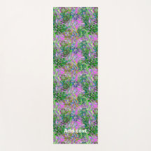 Vibrações Felizes de Jardim Arte Floral Abstrata