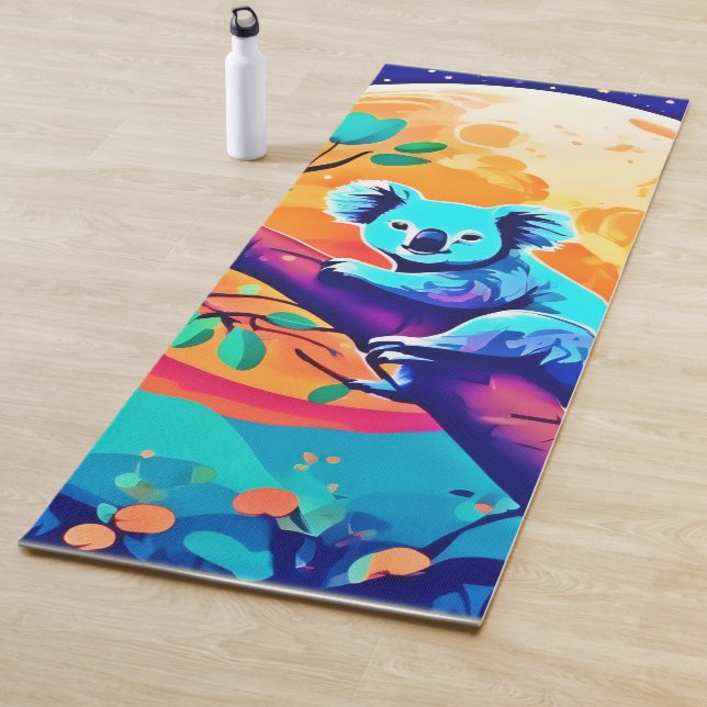 Tapete De Yoga Vibrant Koala Moon (In Situ)