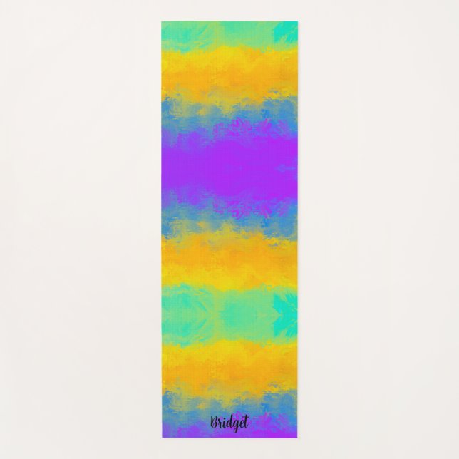 Tapete De Yoga Vibrant Sky (Frente)