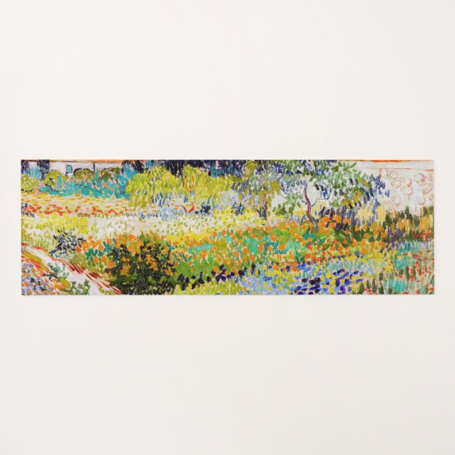 Tapete De Yoga Vincent van Gogh - Jardim de Arles (Verso (Horizontal))