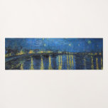 Tapete De Yoga Vincent van Gogh - Noite Estrelada sobre o Ródano<br><div class="desc">Noite de Starry sobre o Rhone/Nuit etoilee sur le Rhone - Vincent van Gogh,  Oil on Canvas,  1888,  Arles</div>