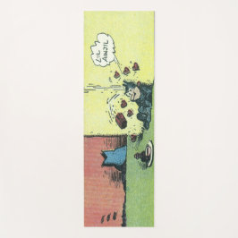 Tapete De Yoga Vintage Comic Art Yoga Mat