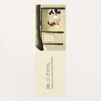 Tapete De Yoga Vintage Minimalist Be.U Bonita Casa de Mulheres Ja