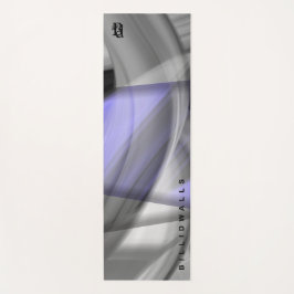 Tapete De Yoga Violet de Lavanda Abstrato de Malhação Yoga Mat