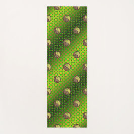 Tapete De Yoga Vírus e Cavalo Metálico