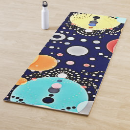 Tapete De Yoga Visão Universo da Bolha Joyful