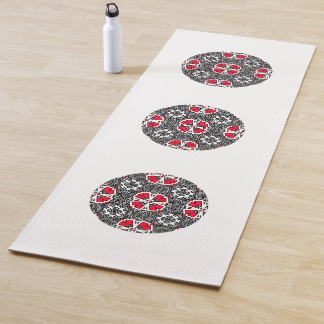 Tapete De Yoga Volume 8 da arte caleidoscópica de 16 (In Situ)