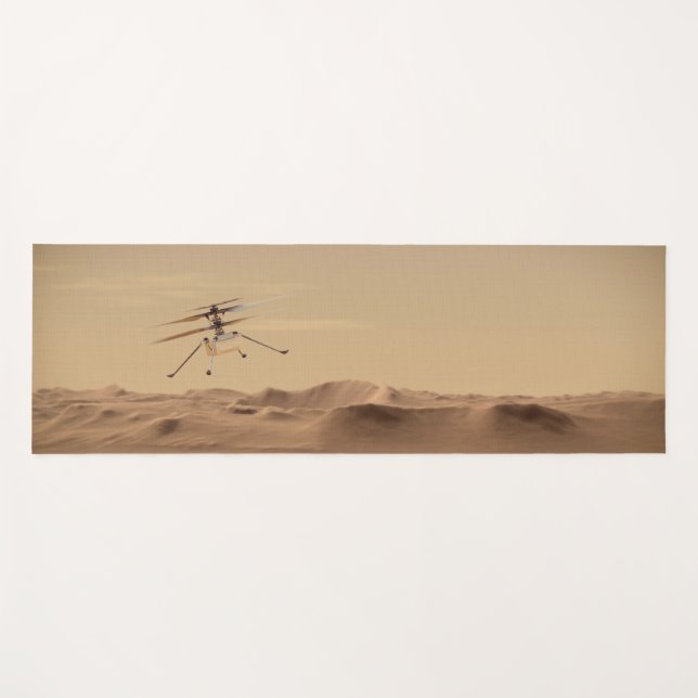 Tapete De Yoga Voo Mars Ingenuity Helicopter (Frente (Horizontal))