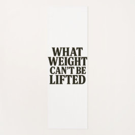 Tapete De Yoga What Weight Can't Be Lifted Yoga Mat