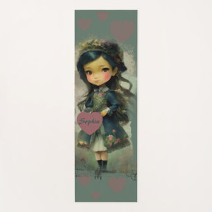 Tapete De Yoga Whimsic Kawaii Fairy Tale Girl