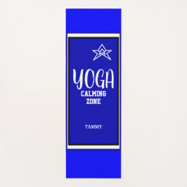 Tapete De Yoga White Stara Azul