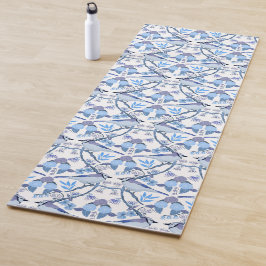 Tapete De Yoga William Morris Bluejay Botanical Peri Color 2022