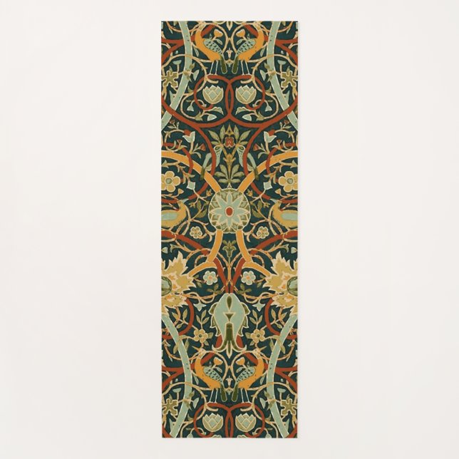 Tapete De Yoga William Morris Oriental Carpet Art (Frente)