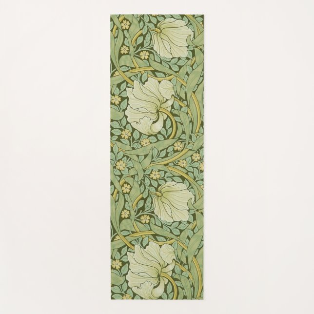 Tapete De Yoga William Morris Pimpernel Floral Blue Wallpaper (Frente)
