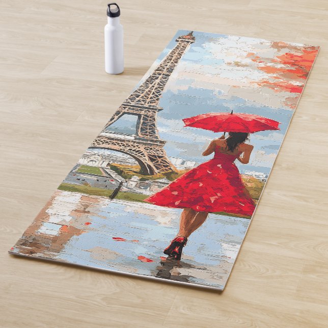 Tapete De Yoga Wind Romance Paris Chic Walk (In Situ)