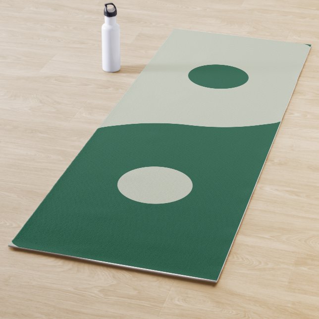 Tapete De Yoga Yin Yang Sage Green (In Situ)