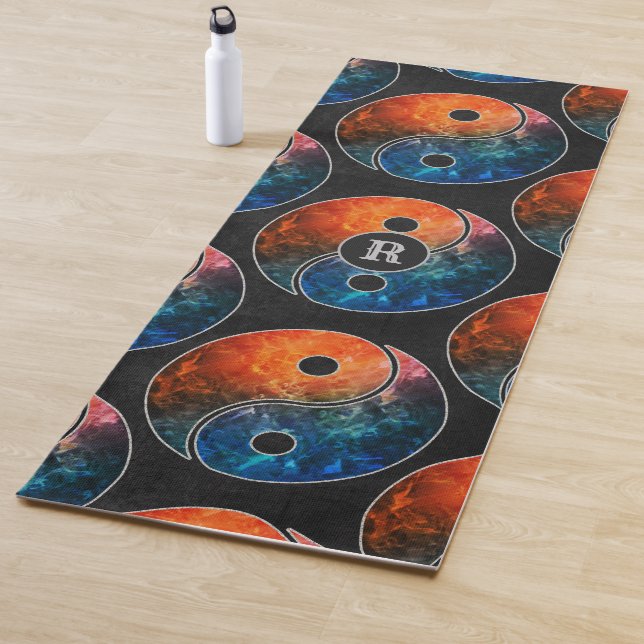Tapete De Yoga Yin Yang Yoga Mat com o seu (In Situ)