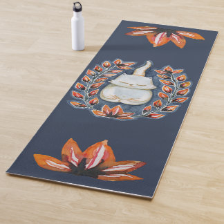 Tapete De Yoga Yoga Cat Lotus Indigo Yoga Mat
