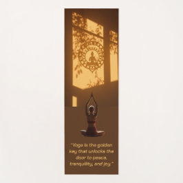 Tapete De Yoga Yoga é a chave do Ouro