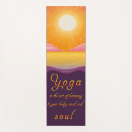 Tapete De Yoga Yoga eco-amigável combina com citações inspiracion