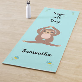 Tapete De Yoga Yoga Lã Bonita Personalizado o Dia Todo (solteiro)