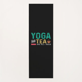 Tapete De Yoga Yoga Lover | Ioga E Chá São Tudo O Que Preciso