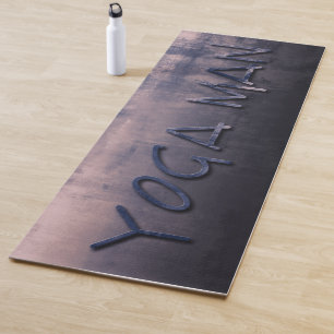 Tapete De Yoga Yoga Man Blue Mallow