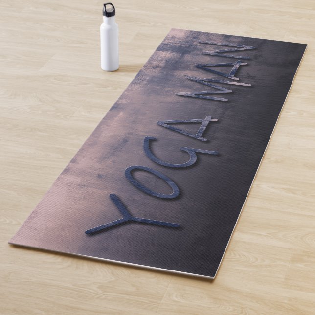 Tapete De Yoga Yoga Man Blue Mallow rustic (In Situ)