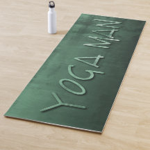 Yoga Man Green Rustic