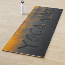 Yoga Man Yellow Blue Cinza rustic