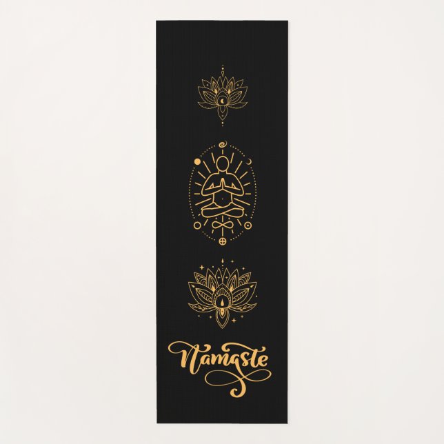 Tapete De Yoga Yoga Mat ASANA, YOGA, Ganesha Mand Towel (Frente)