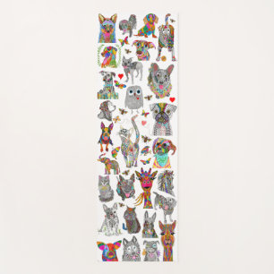 Tapete De Yoga Yoga Mat - Assordio Animal Divertido