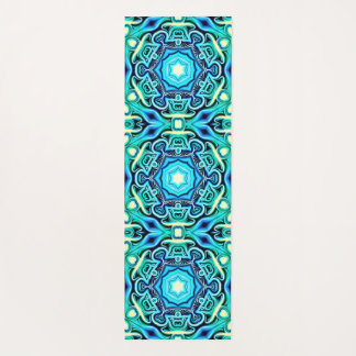 Tapete De Yoga Yoga Mat Azul e Verde