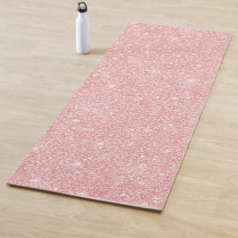 Tapete De Yoga Yoga Mat, brilhante cor-de-rosa