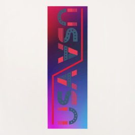 Tapete De Yoga Yoga Mat Confortável Com Cor Do Arco-Íris Ecológic