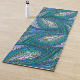 Tapete De Yoga Yoga Mat de Arco Azul