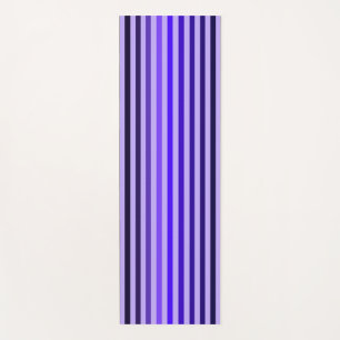 Tapete De Yoga Yoga Mat de Stripe Roxo