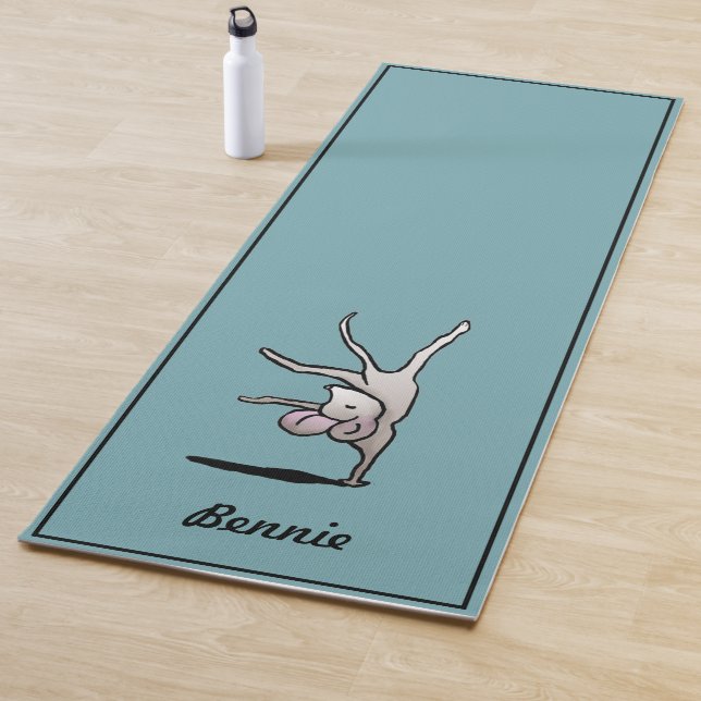 Tapete De Yoga Yoga Mat do Mouse Yoga Mouse de Suporte de Cartoon (In Situ)