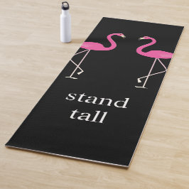Tapete De Yoga Yoga Mat Flamingos Rosa