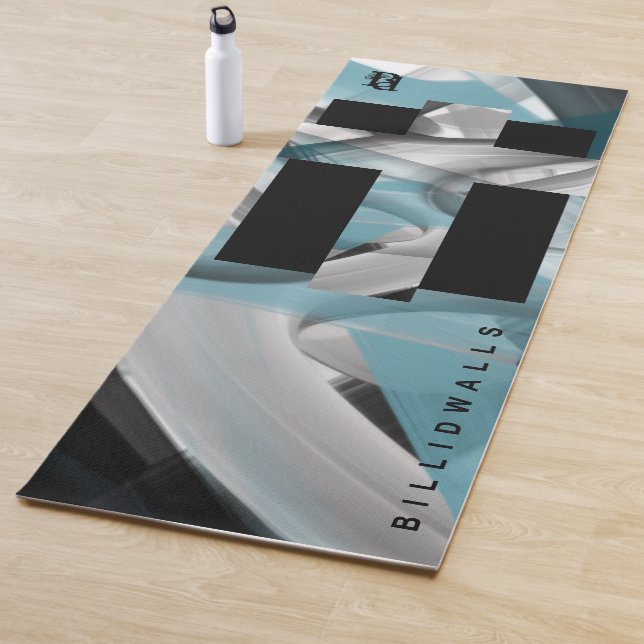 Tapete De Yoga Yoga Mat Malhação Art Blue Ocean (In Situ)