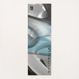 Tapete De Yoga Yoga Mat Malhação Art Blue Ocean