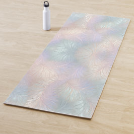 Tapete De Yoga Yoga Mat Moderno Iridescente Abstrato