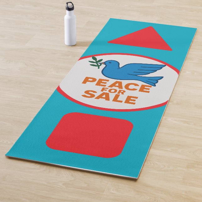 Tapete De Yoga Yoga Mat , Peace theme designed yoga mat (In Situ)