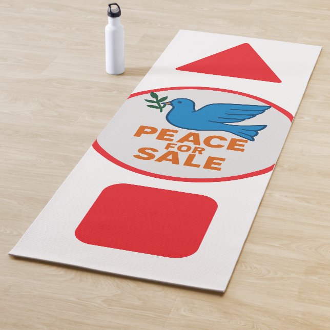 Tapete De Yoga Yoga Mat , Peace theme designed yoga mat (In Situ)