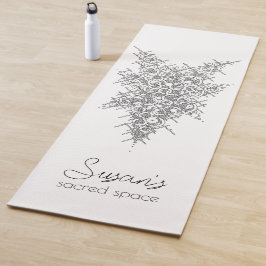 Tapete De Yoga Yoga Mat personalizado místico "Espaço Sagrado do