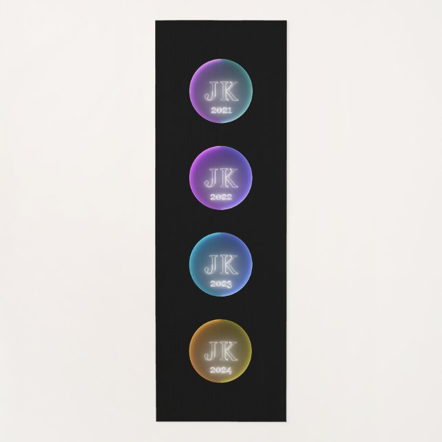 Tapete De Yoga Yoga Mat Quatro Anos (Frente)