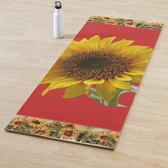 Tapete De Yoga Yoga Mat Sunflower (In Situ)